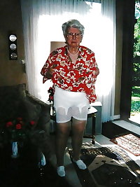 Sexy granny underwear.