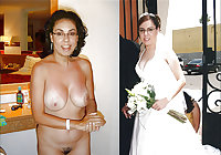 Exposed Slut Wives - Before and After 190